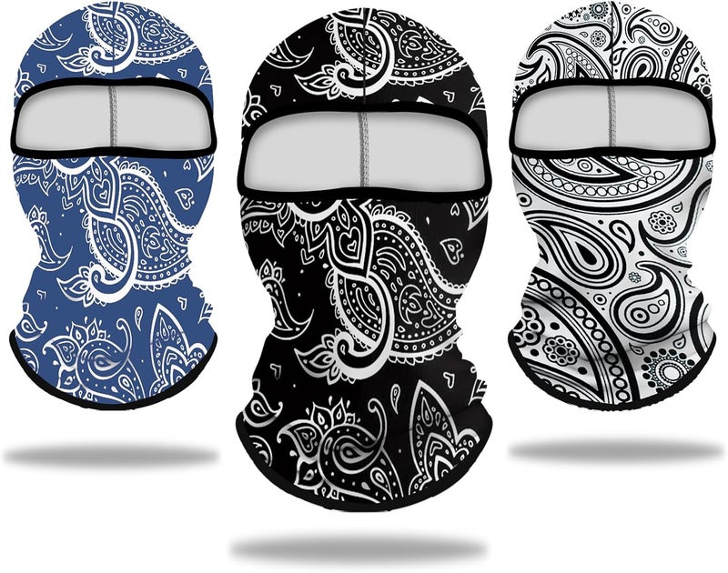 Cutewing Balaclava Mask 3D Print Full Face Mask Cooling Neck Gaiter Sun Protection Face Cover Mask Windproof Ski Mask - Image 1